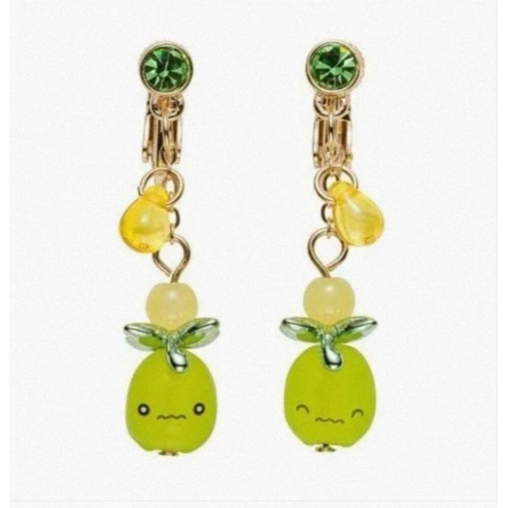 Pokemon center Smoliv Clip on earrings